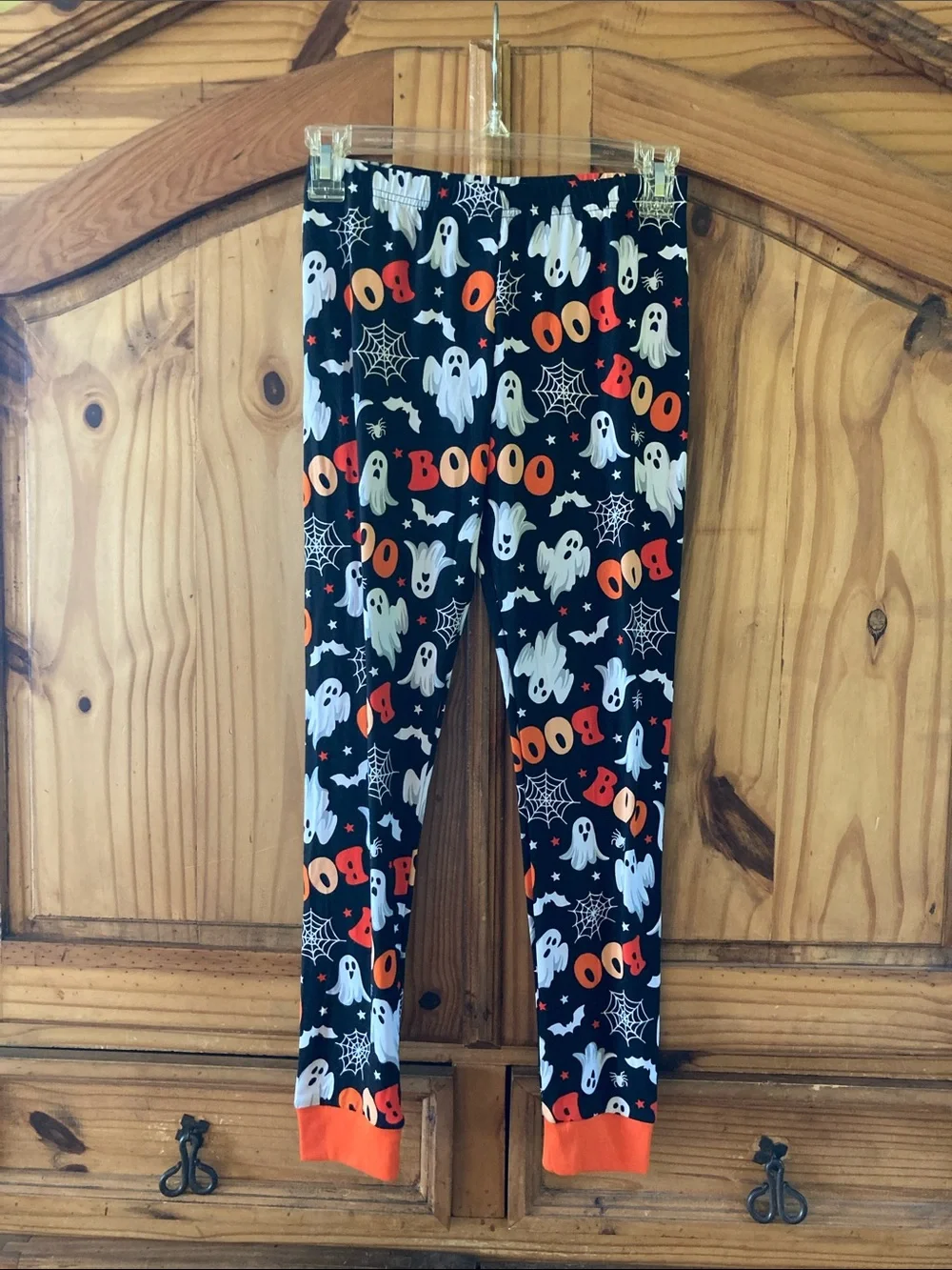 Kids Boo Crew Halloween 2 piece long sleeve pajamas size 12 - NWT